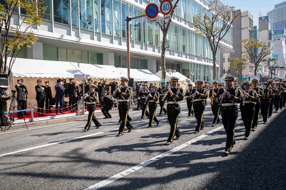 C7F Commander Attends Japan Maritime Self-Defense Force’s International Fleet Review 2022 Parade