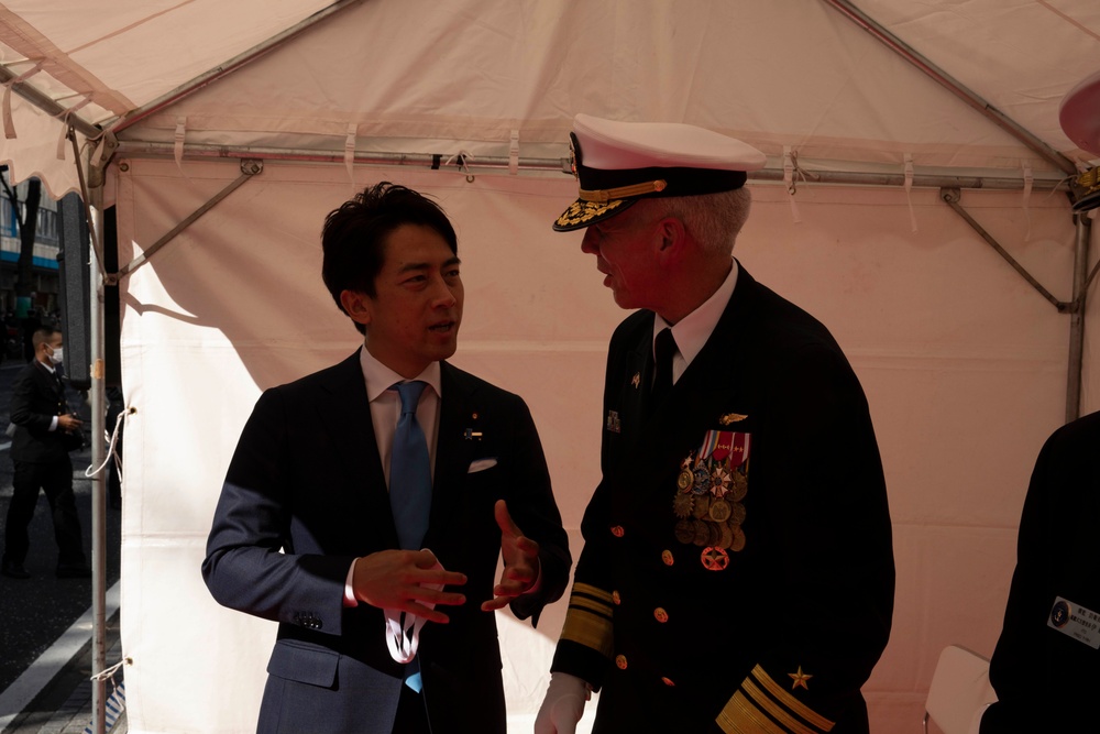 C7F Commander Attends Japan Maritime Self-Defense Force’s International Fleet Review 2022 Parade