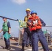 The Sullivans conducts replenishment-at-sea