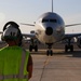 Commanding Officer of VP-4 Pre-flights a P8-A Poseidon