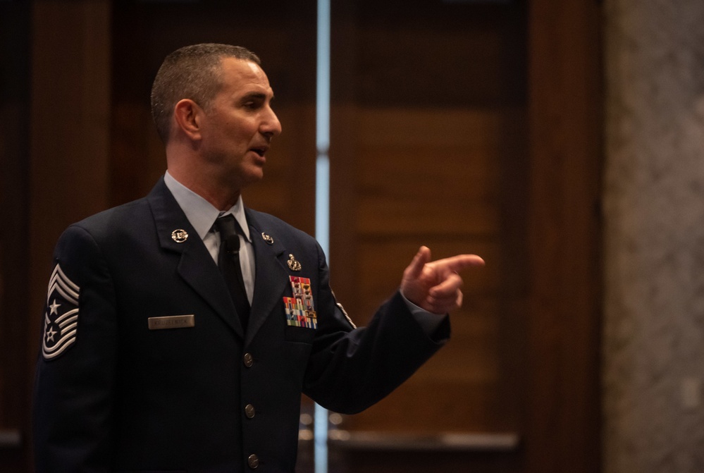 AMC Command Chief provides closing address at A/TA Symposium