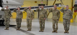 New York Army National Guard C-12 Detachment recognized during deployment farewell