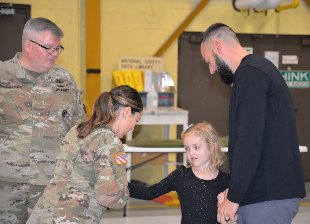 New York Army National Guard C-12 Detachment recognized during deployment farewell