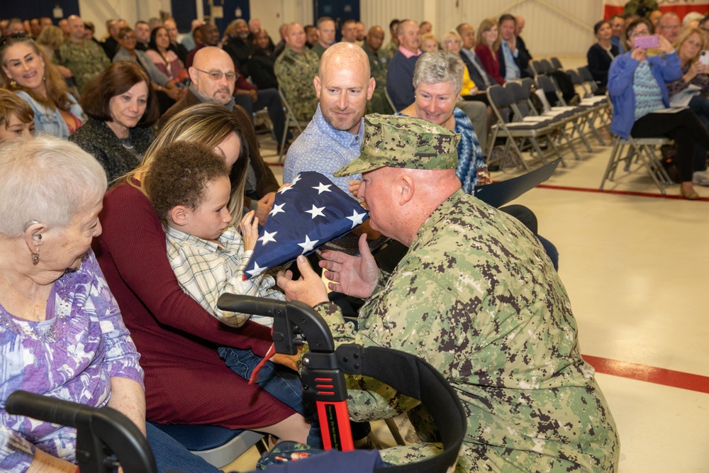 Captain Washburn Retirement Ceremony