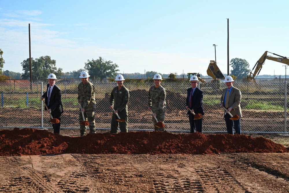 Barksdale hosts ground breaking for Weapons Generation Facility