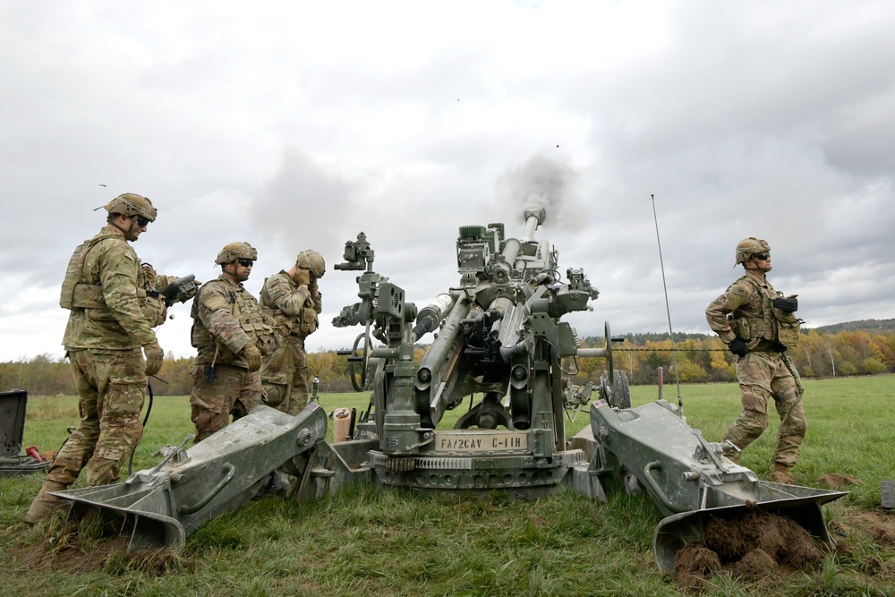 Field Artillery Squadron Table XV Battery Certification