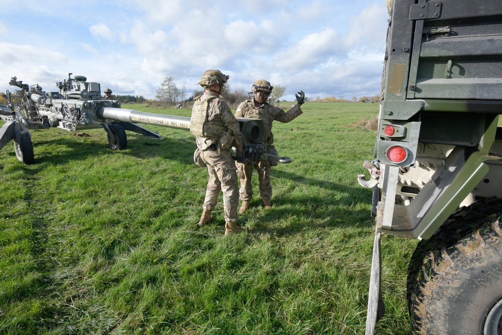 Field Artillery Squadron Table XV Battery Certification