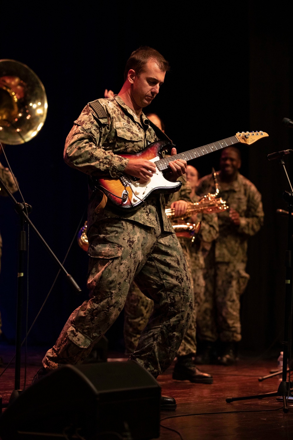 U.S. FLEET FORCES BAND PERFORM AT CENTRO CULTURAL SAMPEDRANO