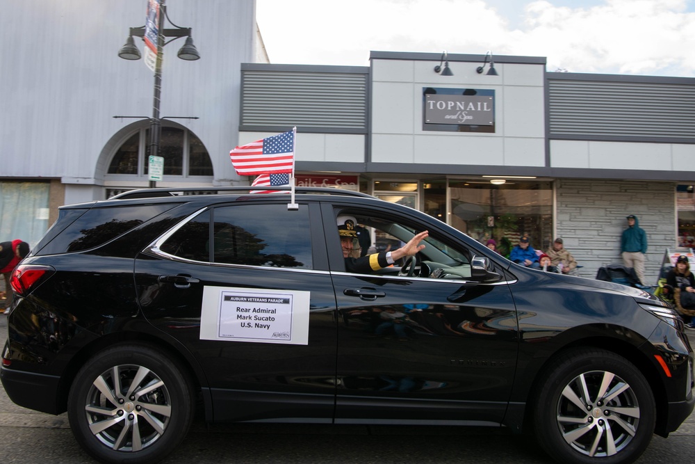 Navy Region Northwest Sailors Participate in Auburn's 57th Annual Veterans Day Parade