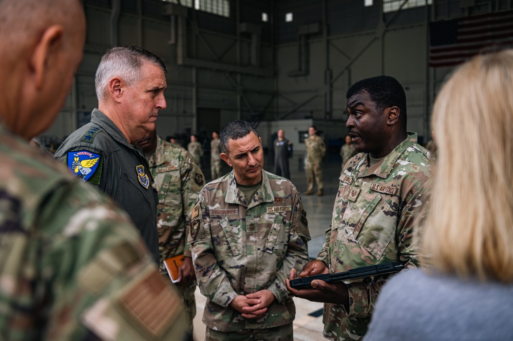 AMC command team sees lethality, resilience on display at 305th Air Mobility Wing