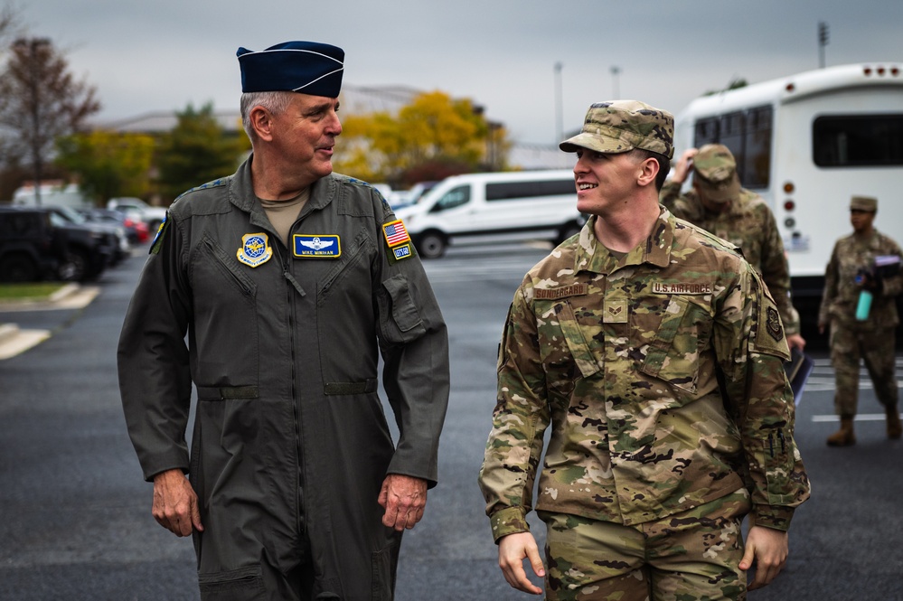 AMC command team sees lethality, resilience on display at 305th Air Mobility Wing
