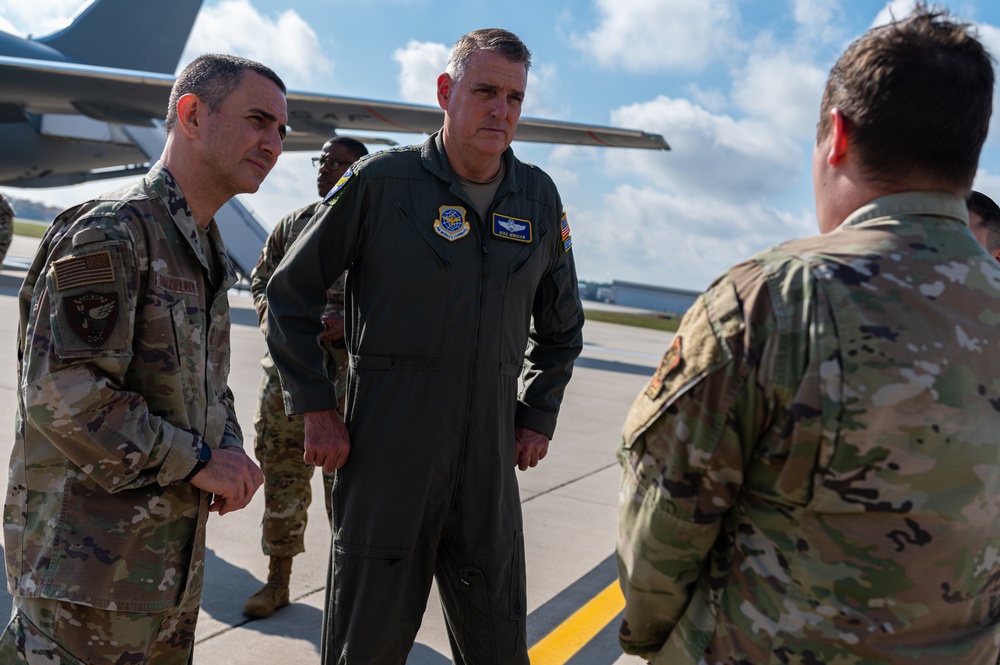 AMC command team sees lethality, resilience on display at 305th Air Mobility Wing