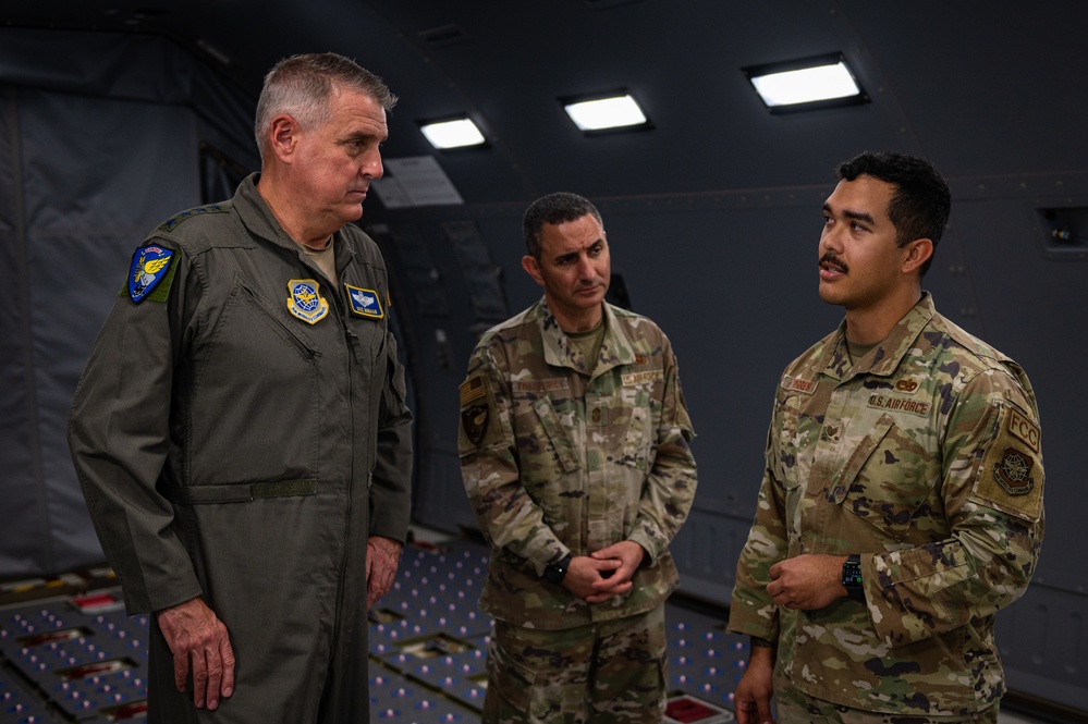 AMC command team sees lethality, resilience on display at 305th Air Mobility Wing
