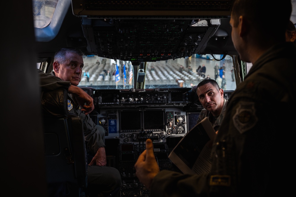 AMC command team sees lethality, resilience on display at 305th Air Mobility Wing