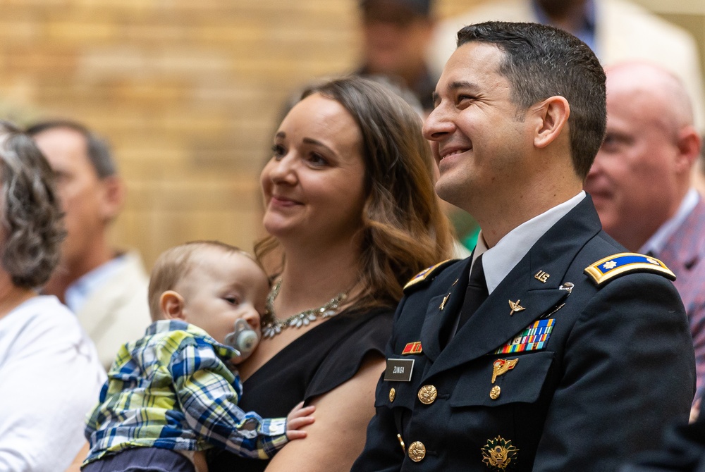 LTC Errico &amp; MAJ Zuniga Promotion Ceremony