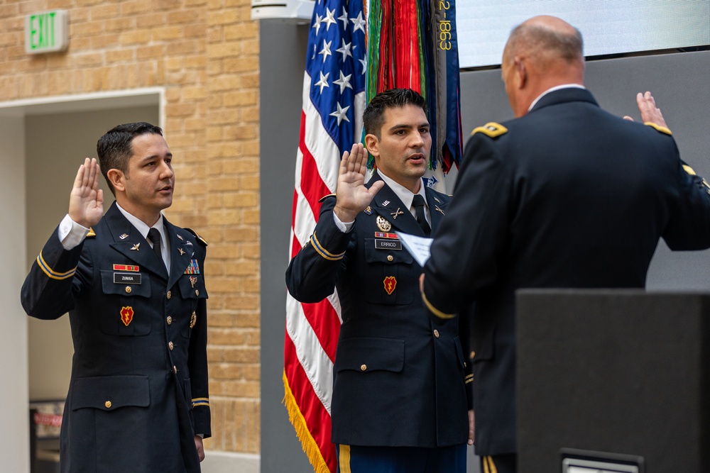 LTC Errico &amp; MAJ Zuniga Promotion Ceremony