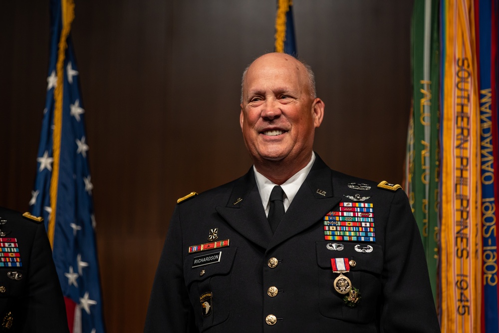 LTG James M. Richardson Retirement