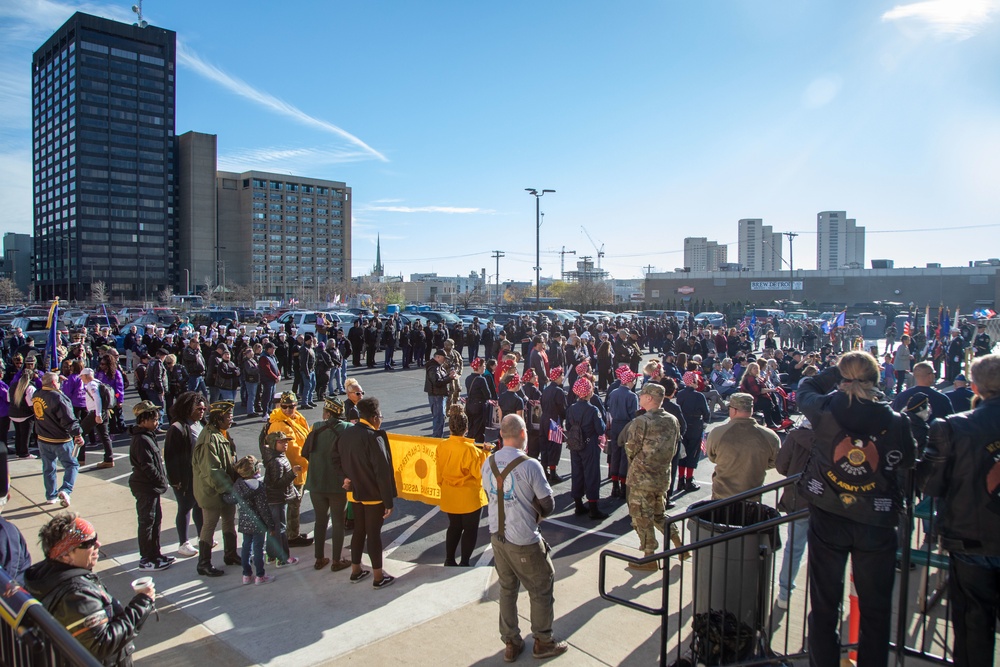 Detroit Shows Patriotism During Veterans Day Parade