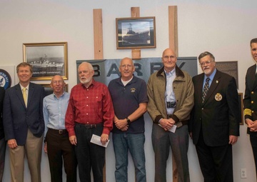 USS Barry Stern Nameplate Dedication