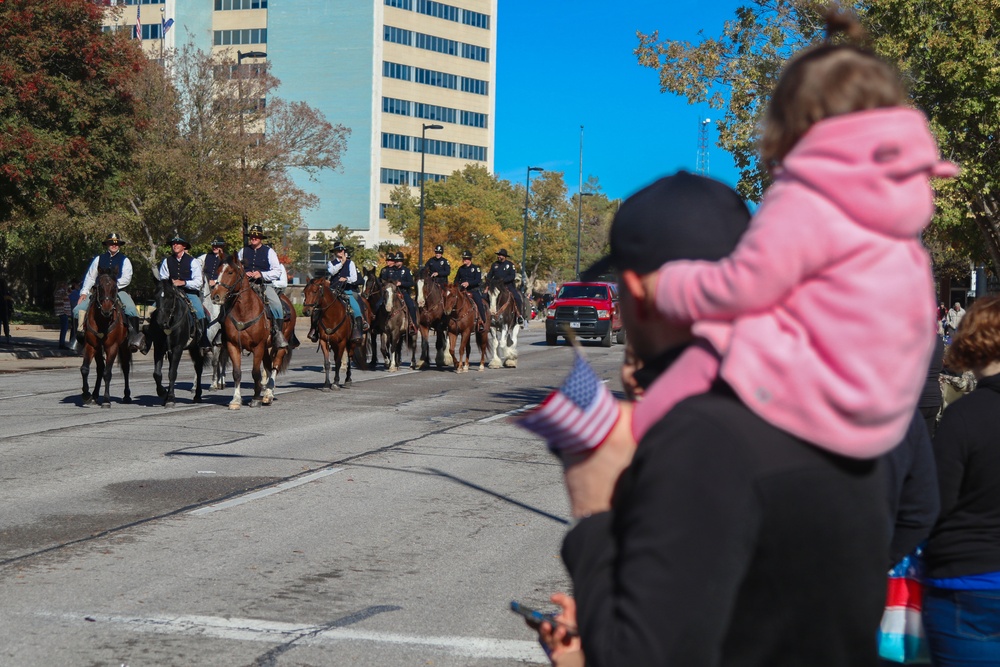 1st Infantry Division CGMCG Visits Wichita, Kansas to Partake in a Veteran’s Day Parade