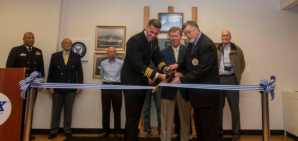 USS Barry Stern Nameplate Dedication