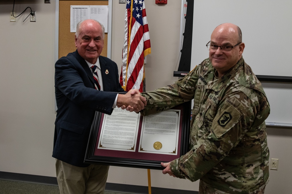 ILLINOIS ARMY NATIONAL GUARD CHIEF WARRANT OFFICER RETIRES AFTER MORE THAN 30 YEARS OF MILITARY SERVICE