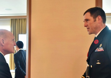 U.S. Chief of Naval Operations Adm. Mike Gilday Meeting with Commander, Royal Canadian Navy Vice Adm. Angus Topshee