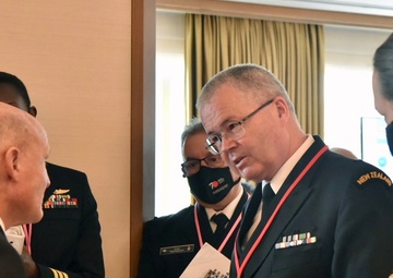 U.S. Chief of Naval Operations Adm. Mike Gilday Meeting with New Zealand Chief of the Navy Rear Adm. David Proctor