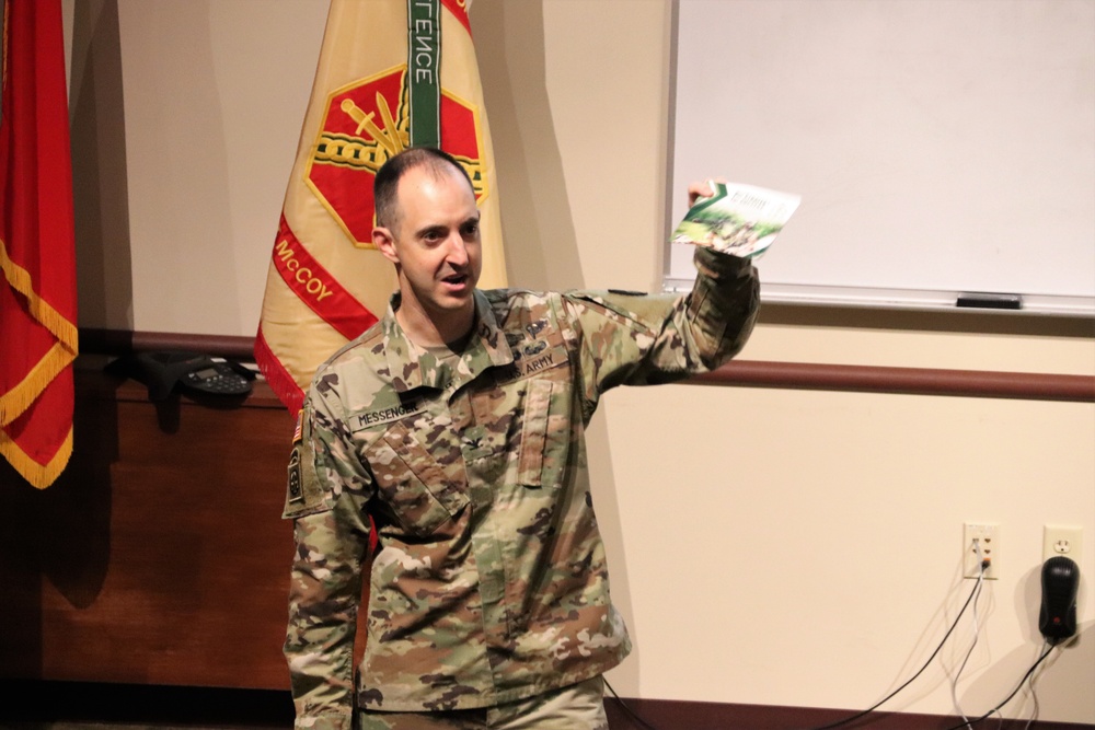 Fort McCoy Garrison commander holds town hall to review climate survey, first 90 days