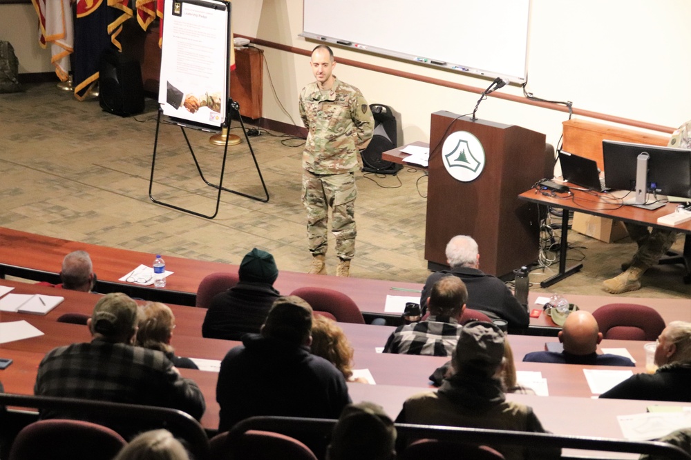 Fort McCoy Garrison commander holds town hall to review climate survey, first 90 days