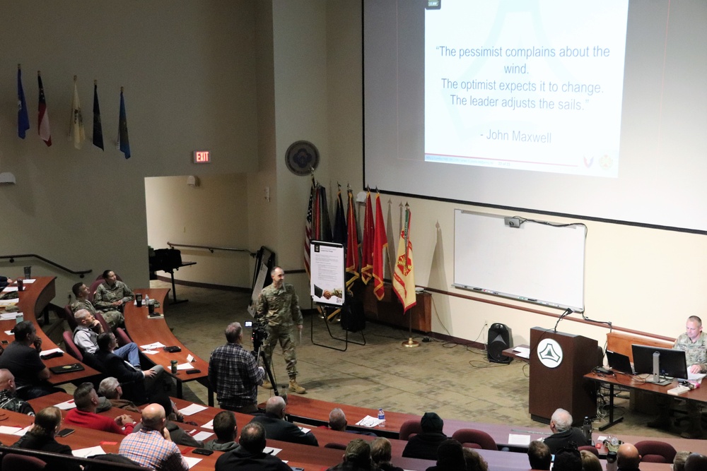 Fort McCoy Garrison commander holds town hall to review climate survey, first 90 days