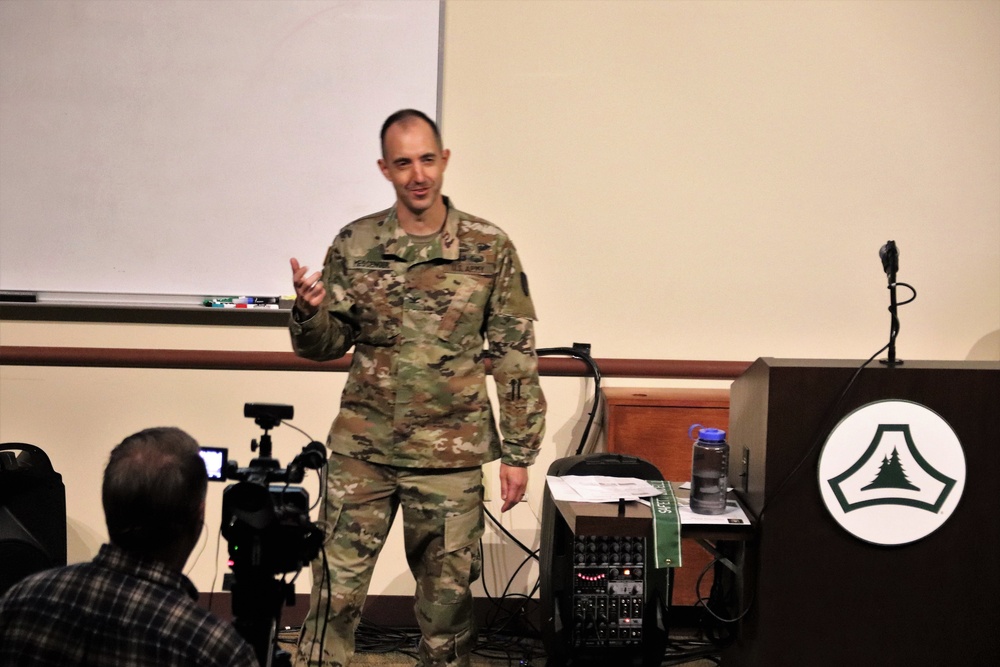 Fort McCoy Garrison commander holds town hall to review climate survey, first 90 days