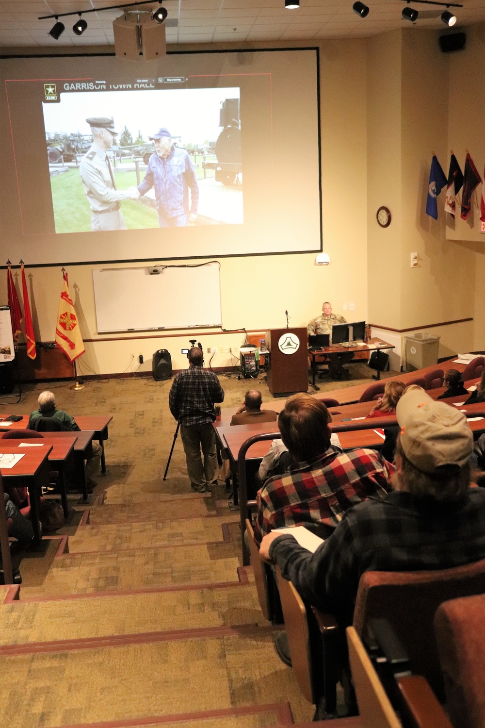 Fort McCoy Garrison commander holds town hall to review climate survey, first 90 days