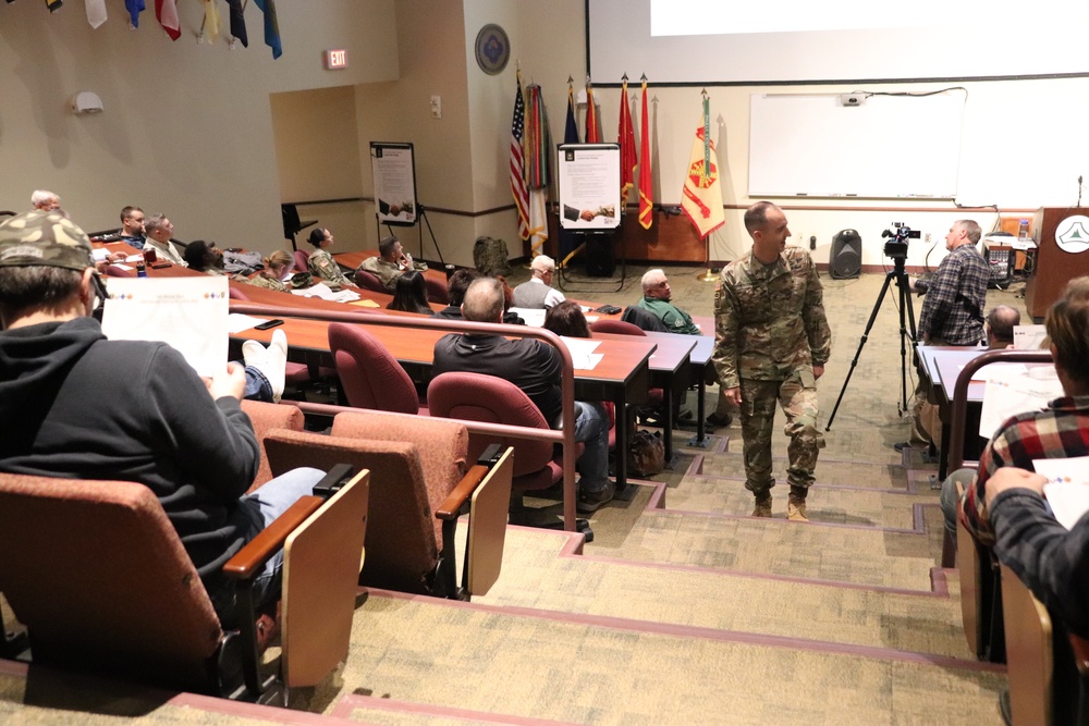 Fort McCoy Garrison commander holds town hall to review climate survey, first 90 days