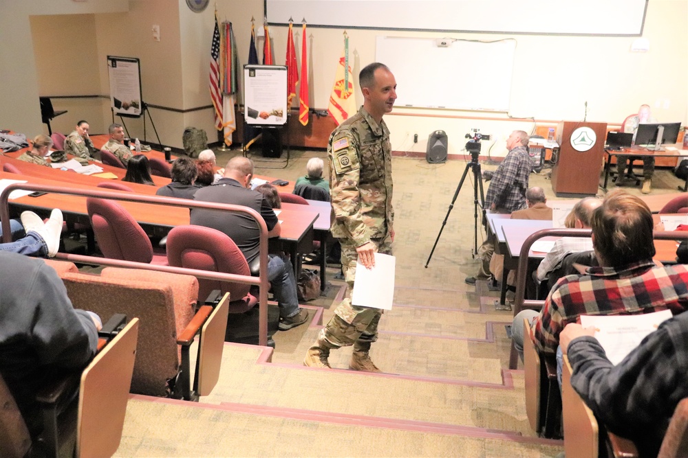 Fort McCoy Garrison commander holds town hall to review climate survey, first 90 days