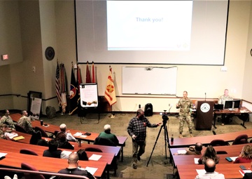 Fort McCoy Garrison commander holds town hall to review climate survey, first 90 days