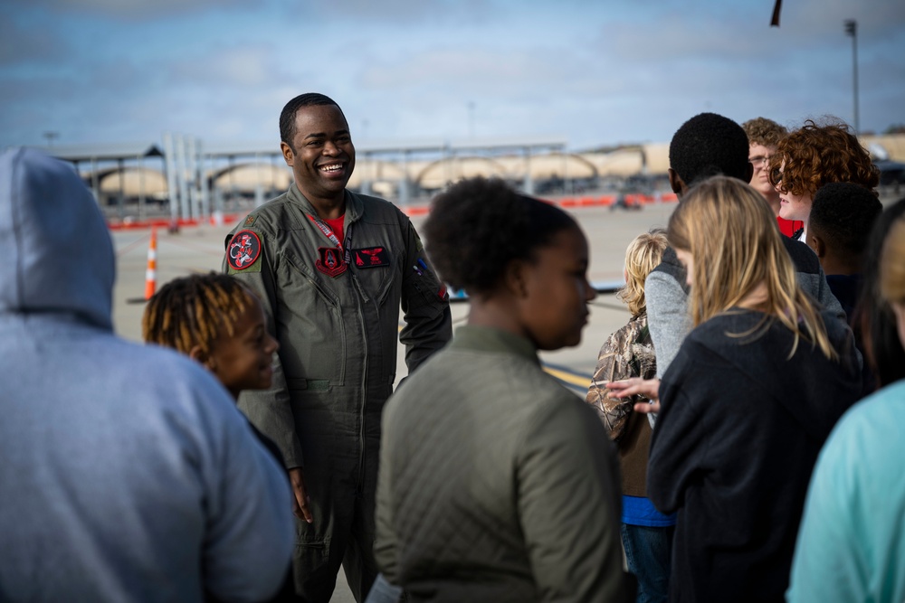 AFGSC A4 visits SJAFB for Strive 4th: A Project Tuskegee and AIM initiative