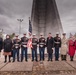 MSGs participate in a commemorative flower laying ceremony in Latvia