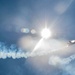 The Blue Angels perform over Pensacola Beach, Florida.