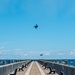 The Blue Angels perform over Pensacola Beach, Florida.