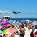 The Blue Angels perform over Pensacola Beach, Florida.