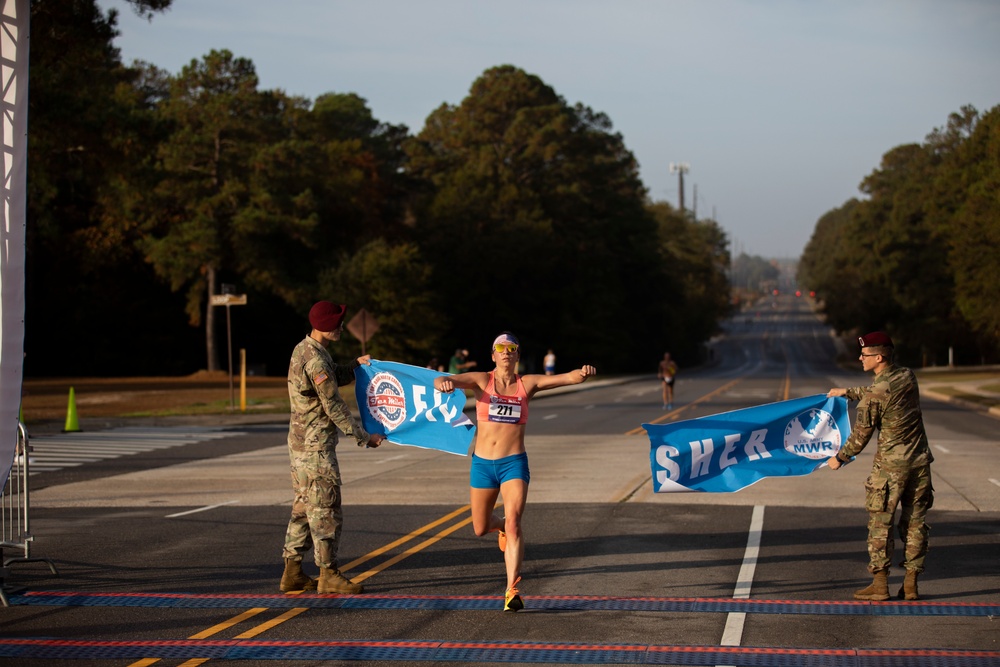 Service Members, Their Families and Civilians Participate in the 26th Annual Fort Bragg 10 Miler