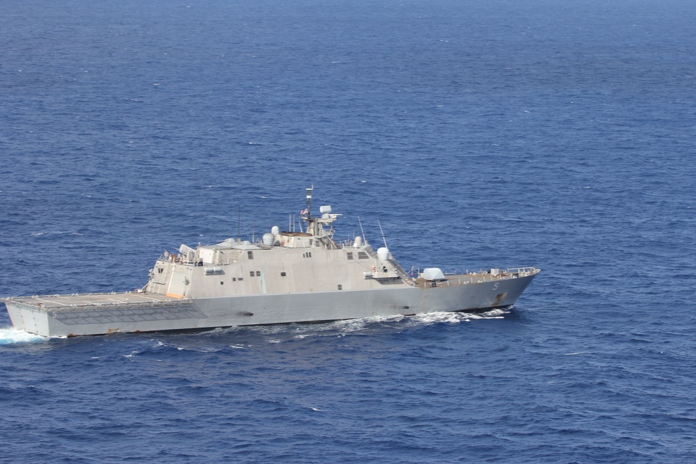 USS Milwaukee Underway Ops