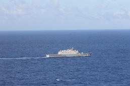 USS Milwaukee Underway Ops