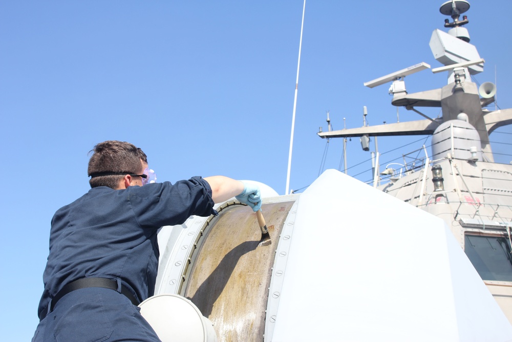 USS Milwaukee Underway Ops