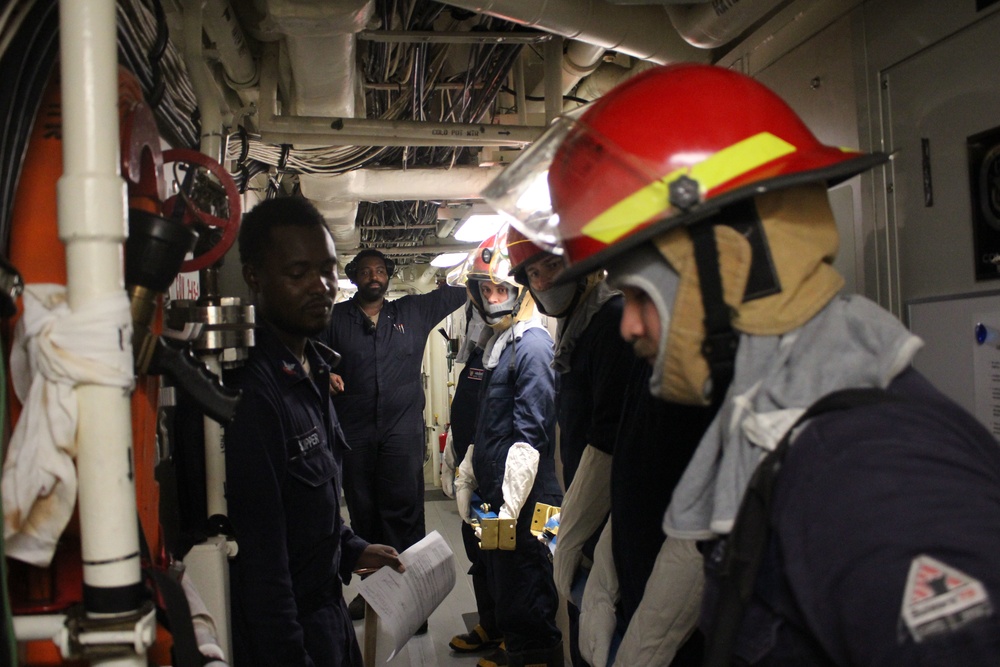 USS Milwaukee Underway Ops