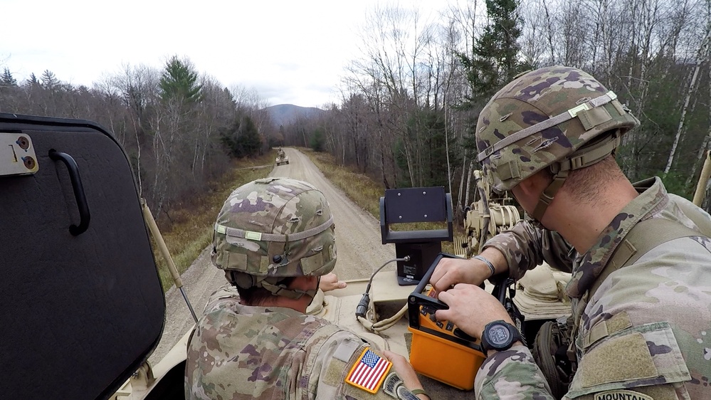 Vermont Engineers Train Route Clearance and Vehicle Familiarization