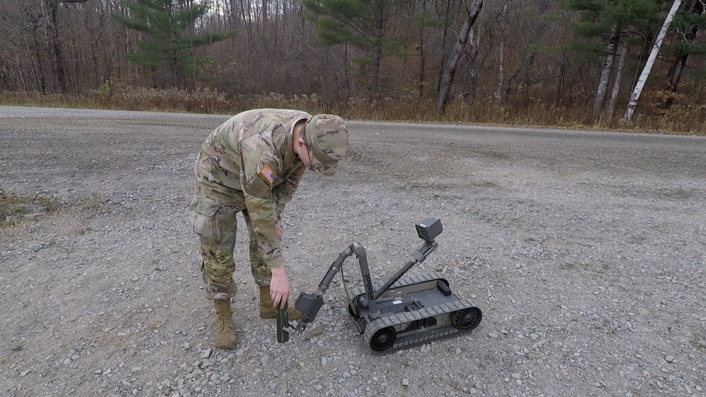 Vermont Engineers Train Route Clearance and Vehicle Familiarization