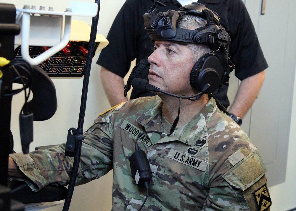 Col. Scott Woodward Visit to PEO STRI