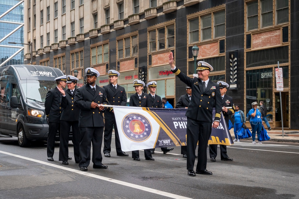 NTAG Philadelphia Sailors participate in Philadelphia Veterans Parade